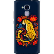 Чехол Uprint Huawei GT3 Petrykivka Leopard