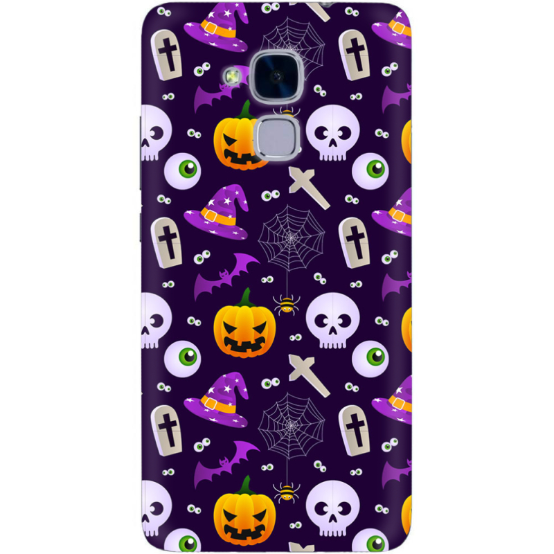 Чехол Uprint Huawei GT3 Halloween Purple Mood
