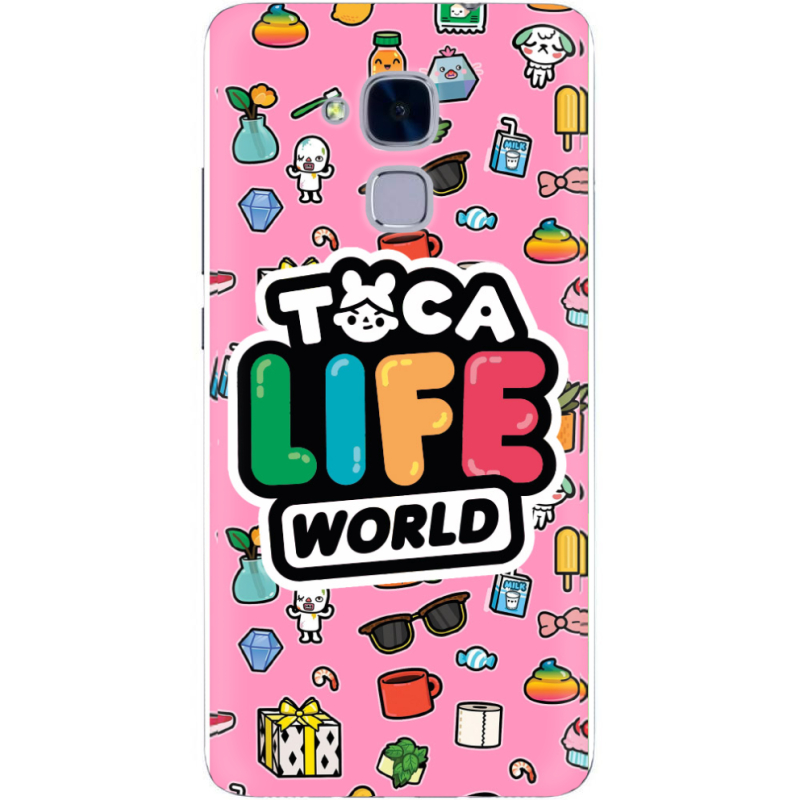 Чехол Uprint Huawei GT3 Toca Boca Life World