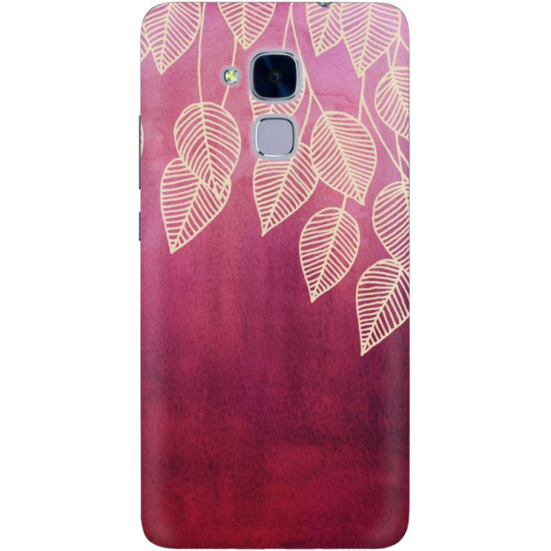 Чехол Uprint Huawei GT3 Gold Leaves