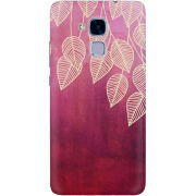 Чехол Uprint Huawei GT3 Gold Leaves