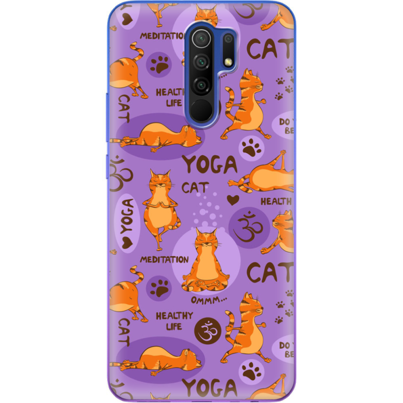 Чехол BoxFace Xiaomi Redmi 9 Yoga Cat
