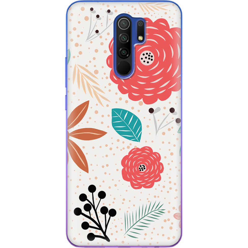 Чехол BoxFace Xiaomi Redmi 9 Line Flowers