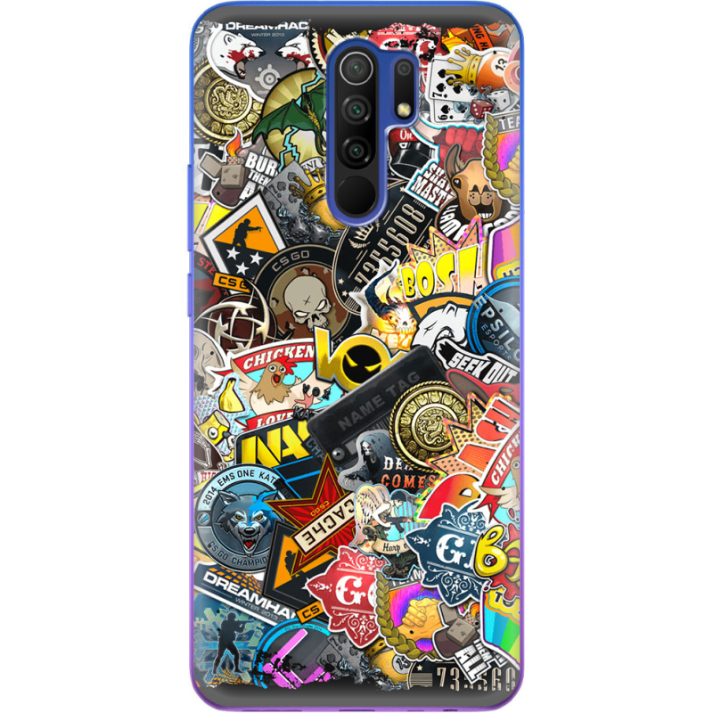 Чехол BoxFace Xiaomi Redmi 9 CS:Go Stickerbombing