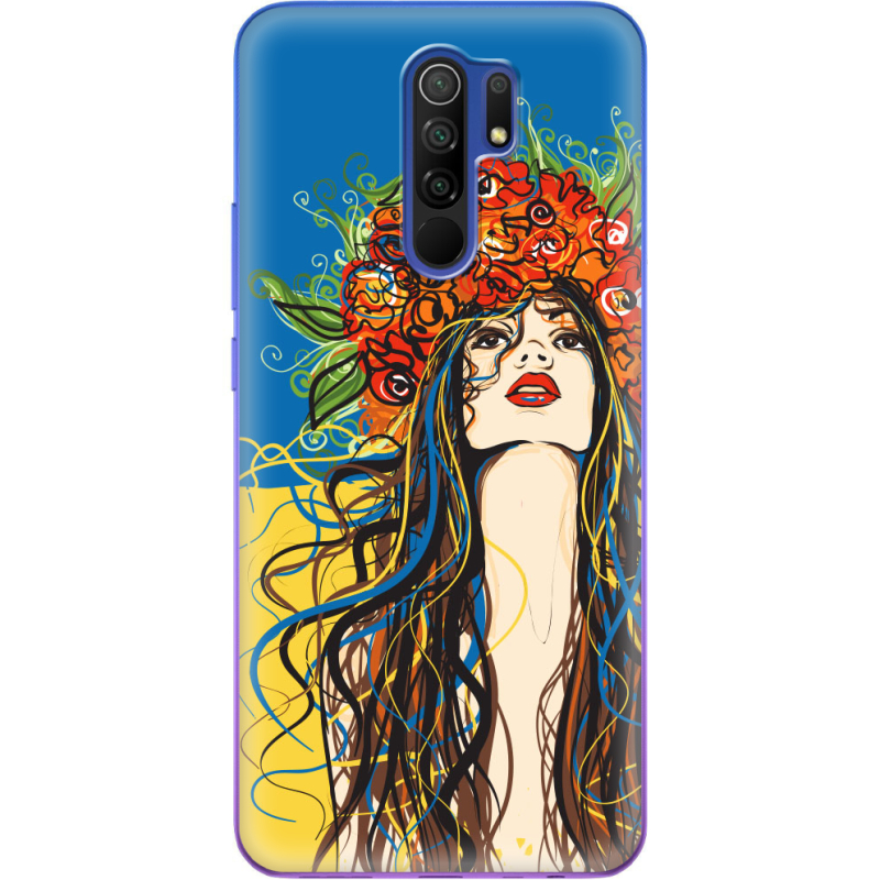 Чехол BoxFace Xiaomi Redmi 9 Ukraine Girl