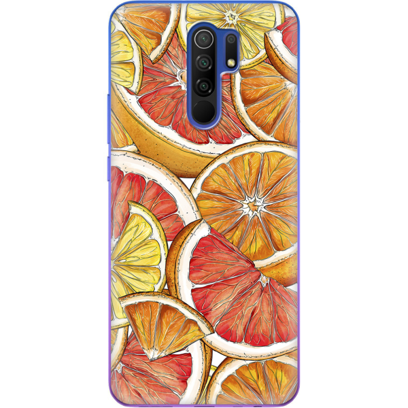 Чехол BoxFace Xiaomi Redmi 9 Citrus Pattern