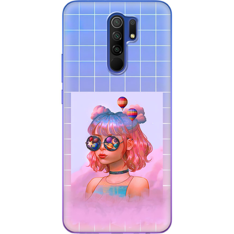 Чехол BoxFace Xiaomi Redmi 9 Girl in the Clouds