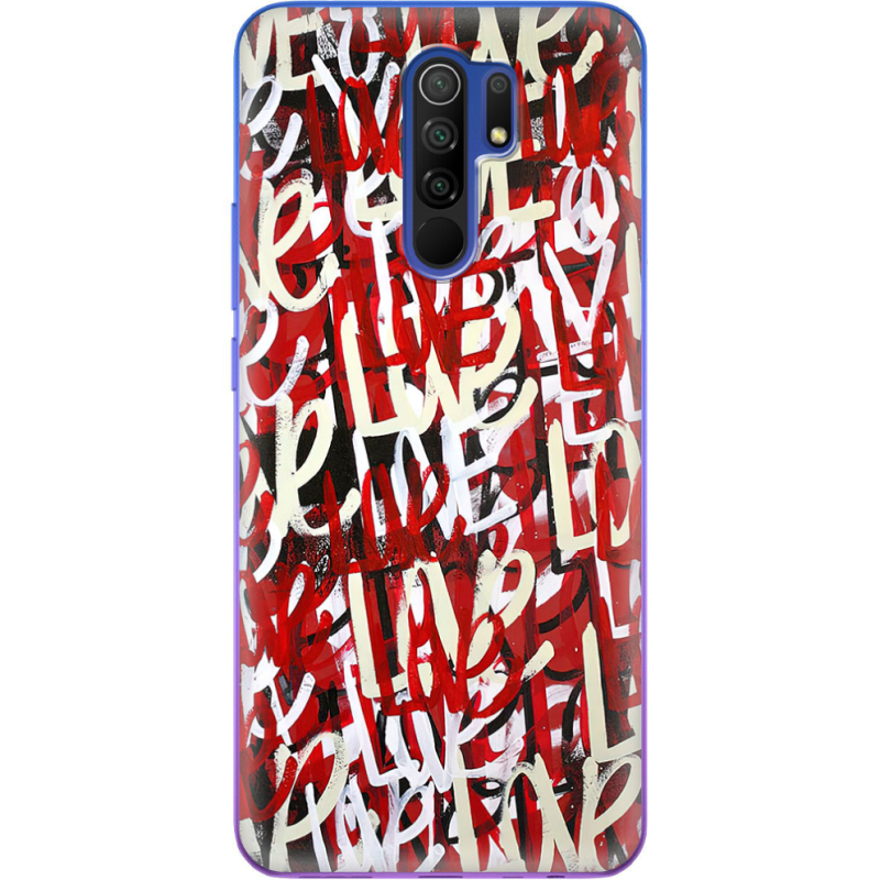 Чехол BoxFace Xiaomi Redmi 9 Love Graffiti