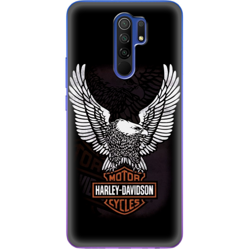 Чехол BoxFace Xiaomi Redmi 9 Harley Davidson and eagle