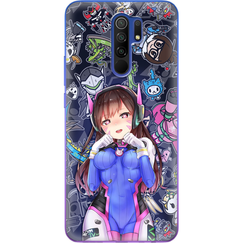 Чехол BoxFace Xiaomi Redmi 9 Overwatch D.VA