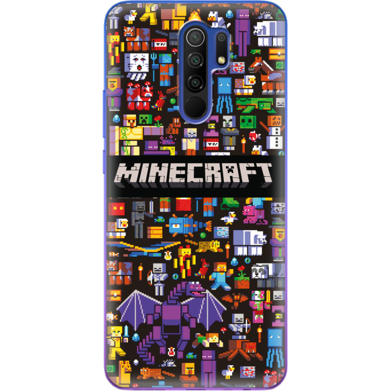 Чехол BoxFace Xiaomi Redmi 9 Minecraft Mobbery