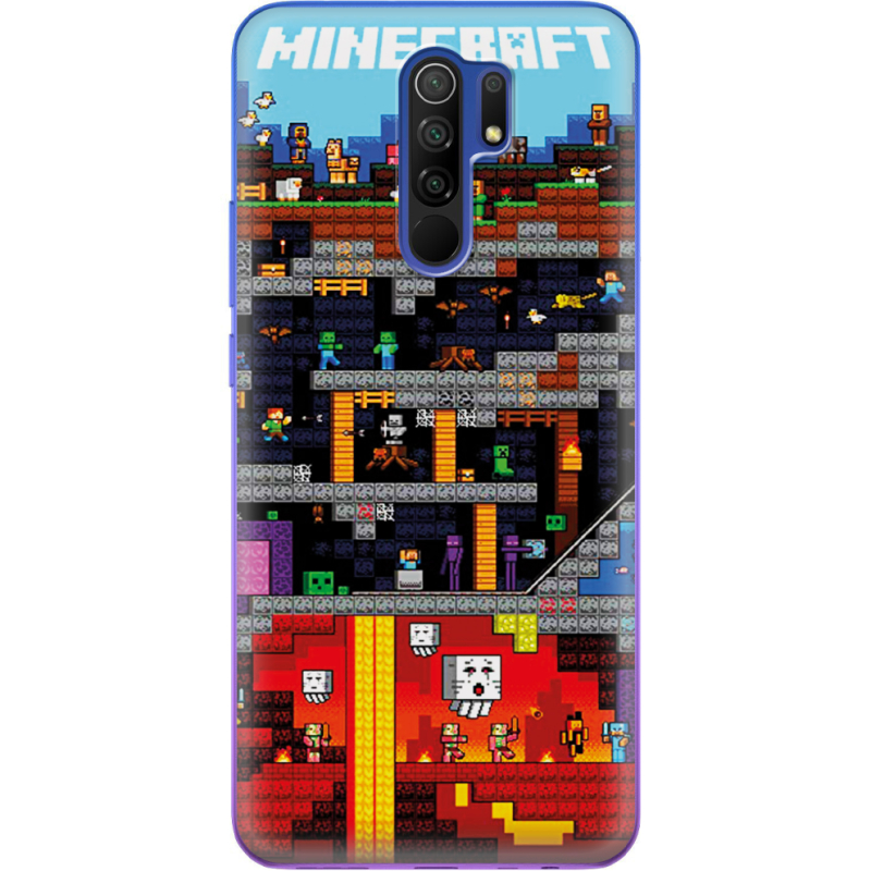 Чехол BoxFace Xiaomi Redmi 9 Minecraft Lode Runner