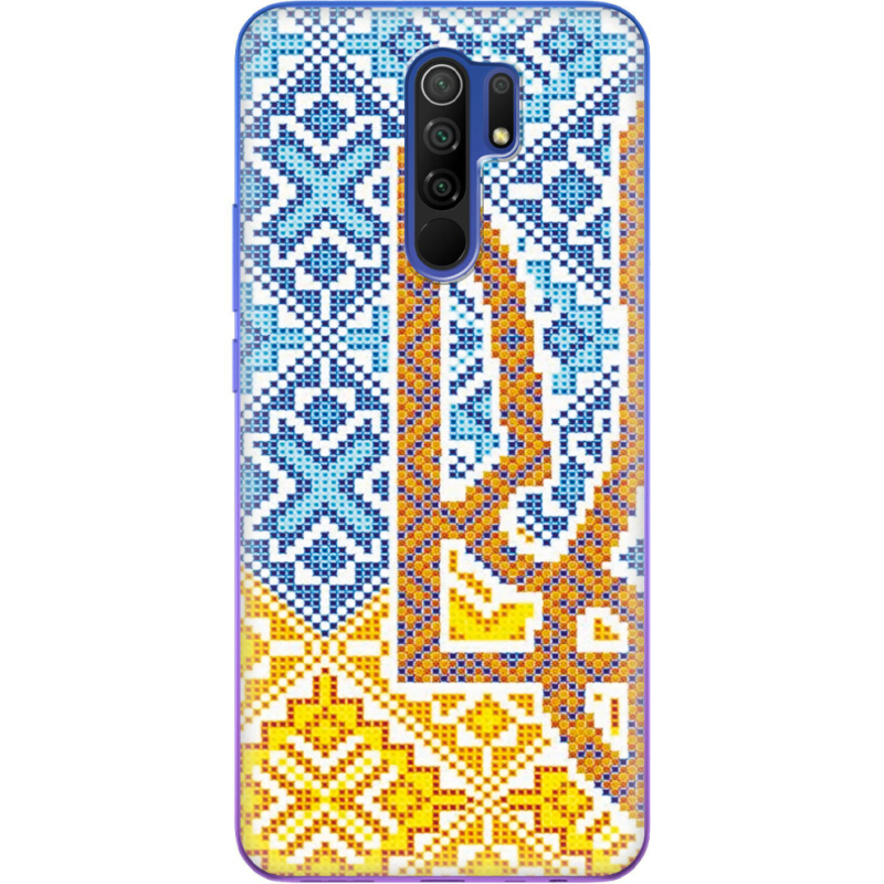 Чехол BoxFace Xiaomi Redmi 9 Тризуб Вишивка