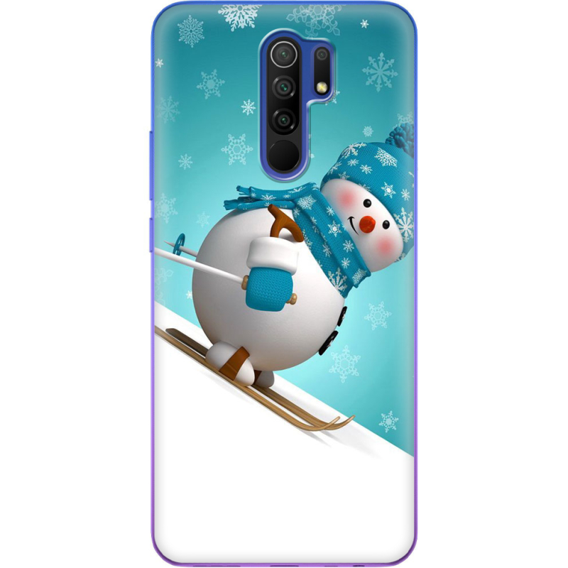 Чехол BoxFace Xiaomi Redmi 9 Skier Snowman