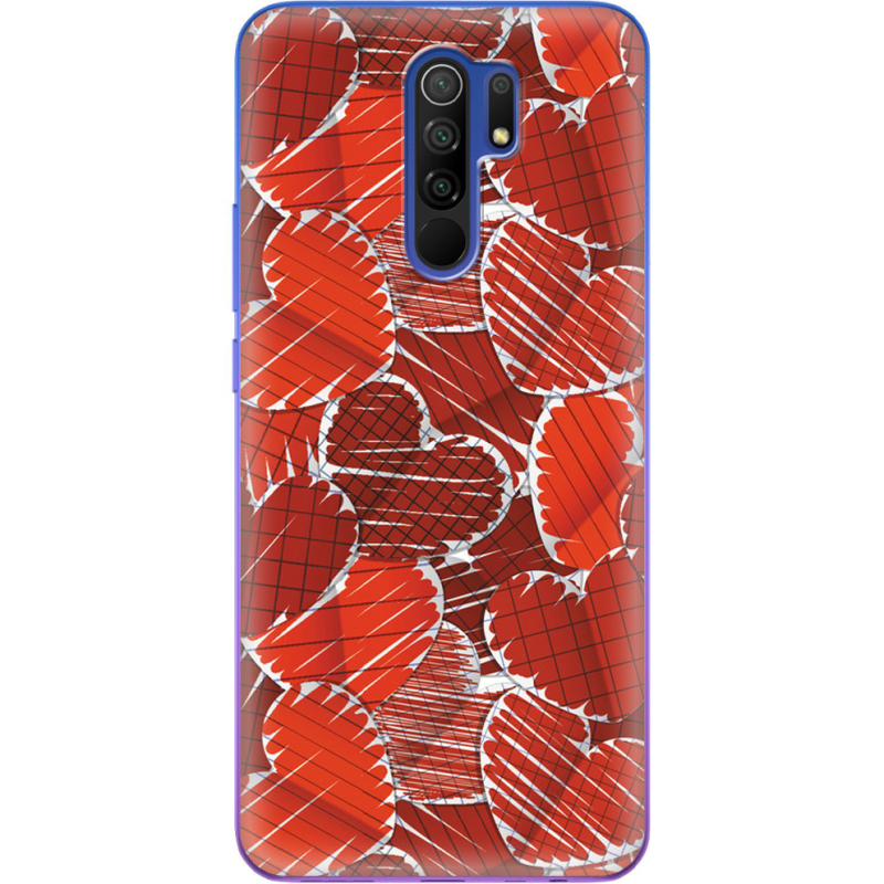 Чехол BoxFace Xiaomi Redmi 9 Heart Strings