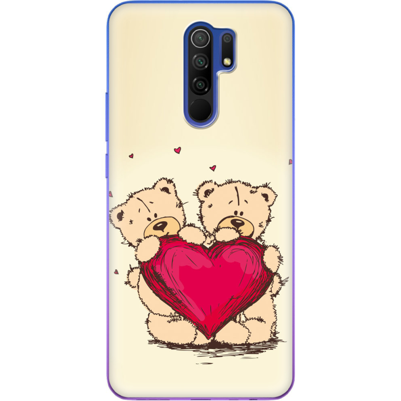 Чехол BoxFace Xiaomi Redmi 9 Teddy Bear Love
