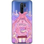 Прозрачный чехол BoxFace Xiaomi Redmi 9 Wiked Lady