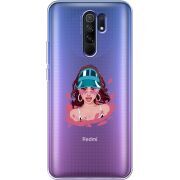 Прозрачный чехол BoxFace Xiaomi Redmi 9 Selena Gomez