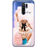 Прозрачный чехол BoxFace Xiaomi Redmi 9 Travel Girl