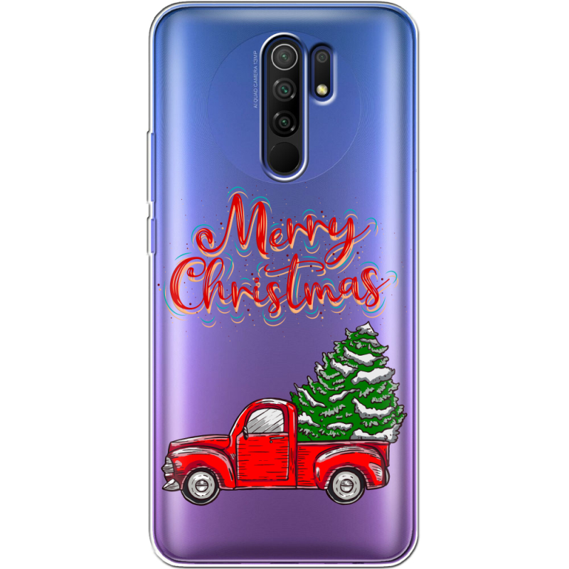 Прозрачный чехол BoxFace Xiaomi Redmi 9 Holiday Car