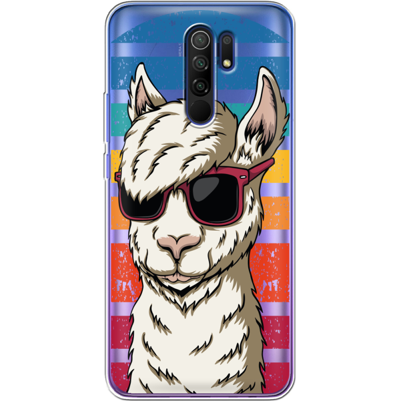 Прозрачный чехол BoxFace Xiaomi Redmi 9 Стильна Лама