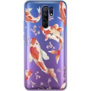 Прозрачный чехол BoxFace Xiaomi Redmi 9 Japanese Koi Fish