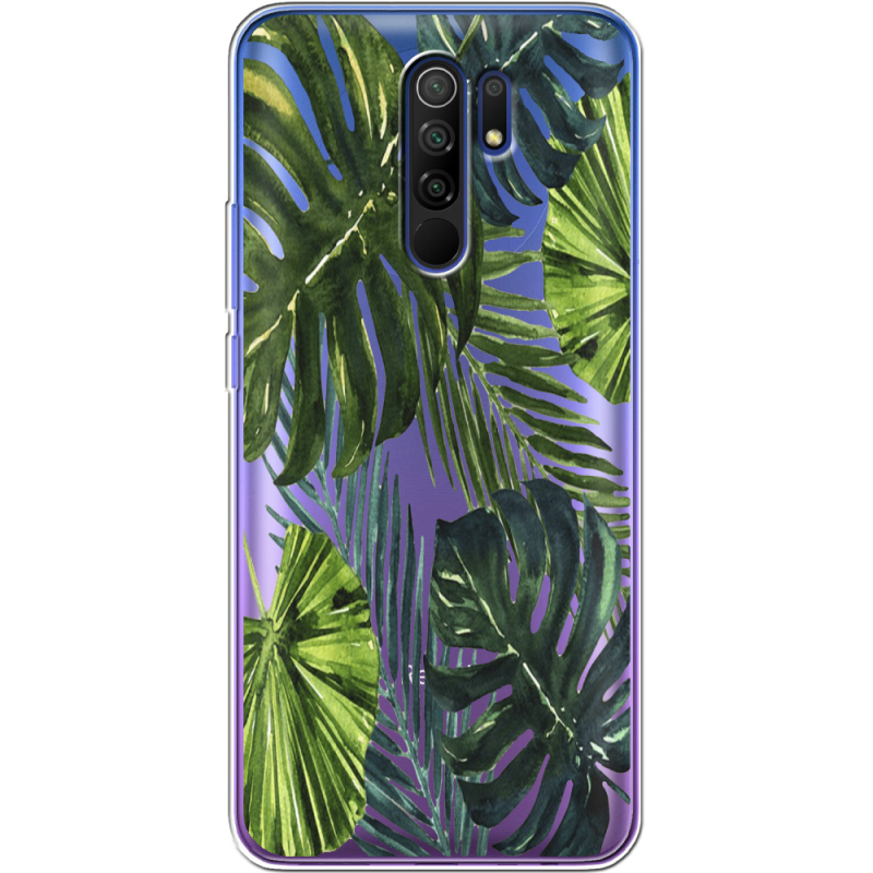 Прозрачный чехол BoxFace Xiaomi Redmi 9 Palm Tree