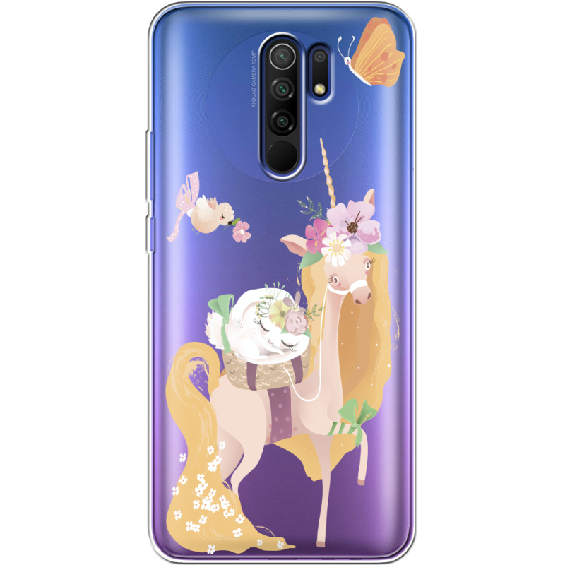 Прозрачный чехол BoxFace Xiaomi Redmi 9 Uni Blonde