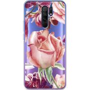 Прозрачный чехол BoxFace Xiaomi Redmi 9 Rose