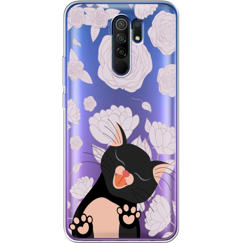 Прозрачный чехол BoxFace Xiaomi Redmi 9 Meow