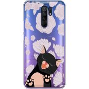 Прозрачный чехол BoxFace Xiaomi Redmi 9 Meow