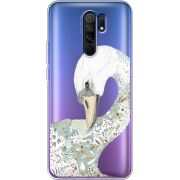 Прозрачный чехол BoxFace Xiaomi Redmi 9 Swan