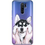 Прозрачный чехол BoxFace Xiaomi Redmi 9 Husky