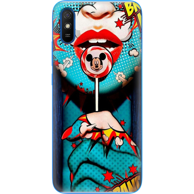 Чехол BoxFace Xiaomi Redmi 9A Girl Pop Art