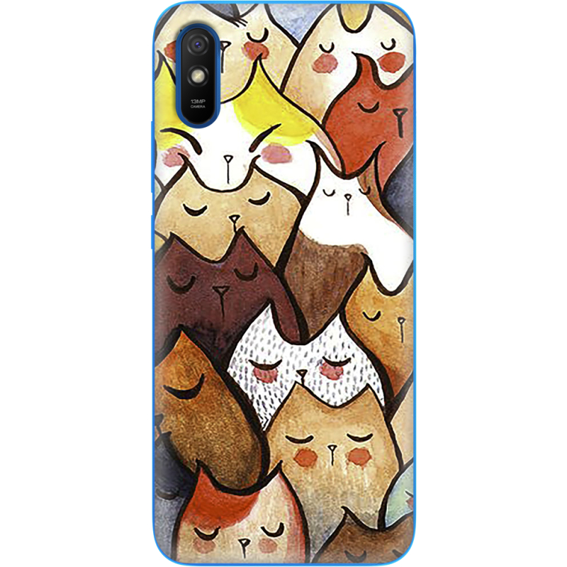 Чехол BoxFace Xiaomi Redmi 9A Sleepy Cats