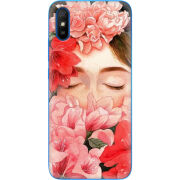 Чехол BoxFace Xiaomi Redmi 9A Girl in Flowers