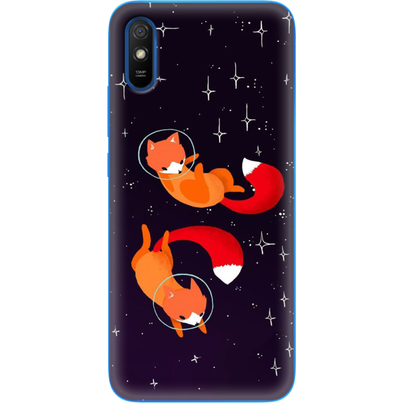 Чехол BoxFace Xiaomi Redmi 9A Fox-Astronauts