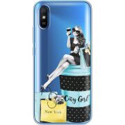 Прозрачный чехол BoxFace Xiaomi Redmi 9A City Girl