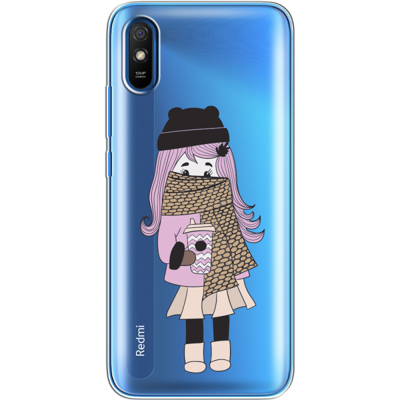 Прозрачный чехол BoxFace Xiaomi Redmi 9A Winter Morning Girl