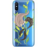 Прозрачный чехол BoxFace Xiaomi Redmi 9A Cute Mermaid