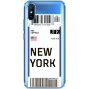 Прозрачный чехол BoxFace Xiaomi Redmi 9A Ticket New York