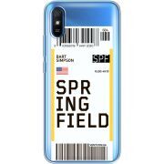 Прозрачный чехол BoxFace Xiaomi Redmi 9A Ticket Springfield