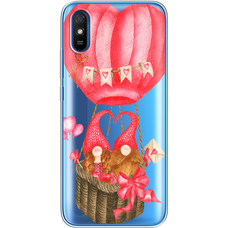 Прозрачный чехол BoxFace Xiaomi Redmi 9A Valentine Dwarfs