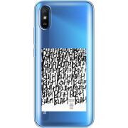 Прозрачный чехол BoxFace Xiaomi Redmi 9A Blah Blah