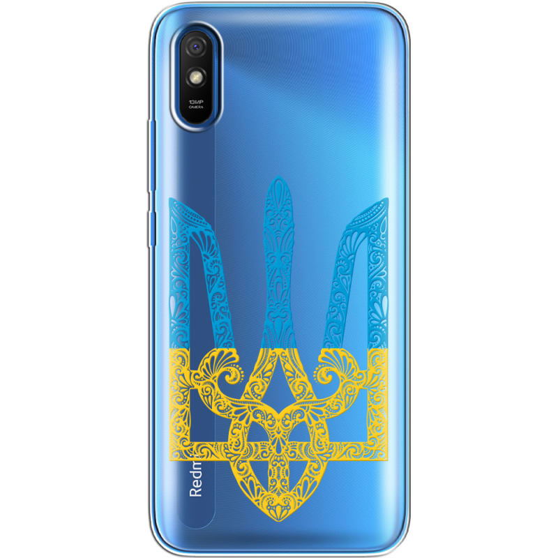 Прозрачный чехол BoxFace Xiaomi Redmi 9A Gold Trident