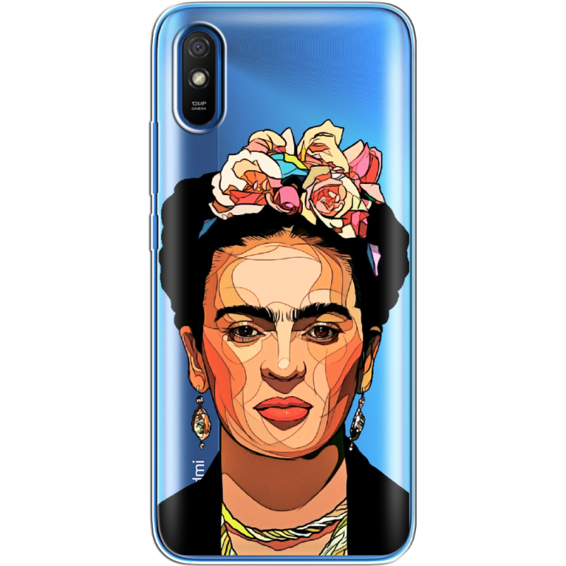 Прозрачный чехол BoxFace Xiaomi Redmi 9A Фрида Кало