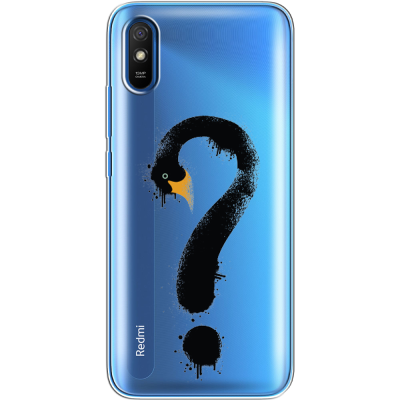 Прозрачный чехол BoxFace Xiaomi Redmi 9A Swan question