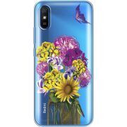 Прозрачный чехол BoxFace Xiaomi Redmi 9A My Bouquet