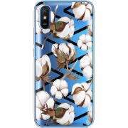 Прозрачный чехол BoxFace Xiaomi Redmi 9A Cotton flowers