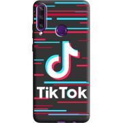 Черный чехол BoxFace Huawei Y6p Tik Tok